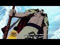Luffy Tells Whitebeard That He Will Become The King Of The Pirates