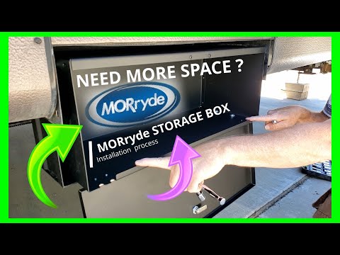 MORryde storage box installation| TheRVAddict