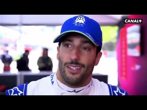 A furious Daniel Ricciardo has lashed out at Lance Stroll following their collision