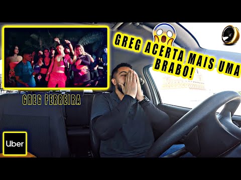UBER REACT NO CARRO - Greg Ferreira - O Corre virou (Official Video)
