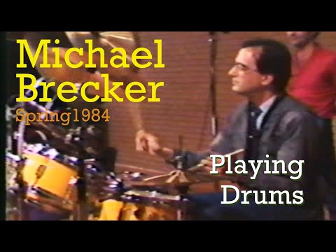 Michael Brecker Playing Drums Like Steve Gadd To Demonstrate How Much He Values Musical Time