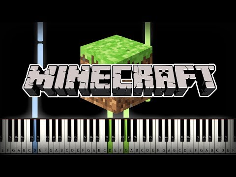 Minecraft FULL SOUNDTRACK Piano Tutorial (Sheet Music + midi)