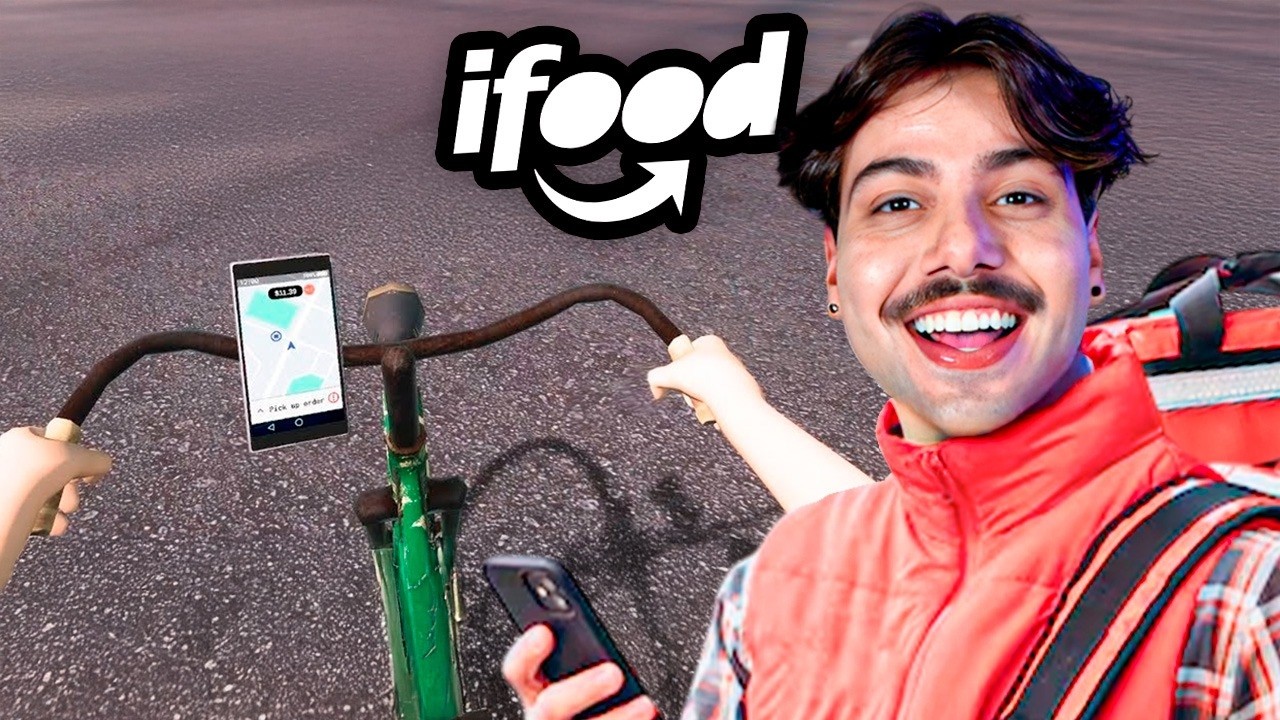 A vida de um entregador de Delivery… (Food Delivery Simulator)