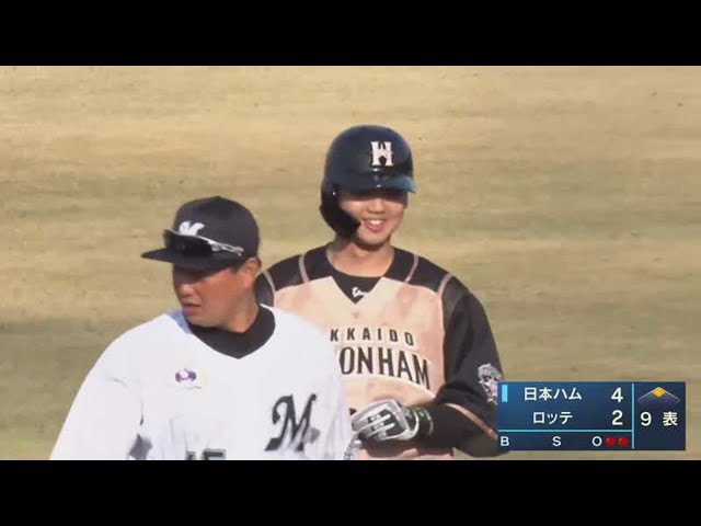 【ファーム】ファイターズ・谷口 貴重な追加点となるタイムリー2ベースヒット!! 2021/3/24 M-F(ファーム)