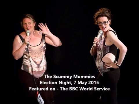 The Scummy Mummies Comedy Gig on Election Night 2015