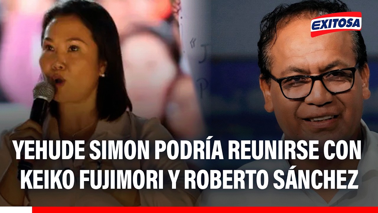 🔴🔵 Yehude Simon no descarta reunirse con Keiko Fujimori o Roberto Sánchez: “Me interesa para ayudar”