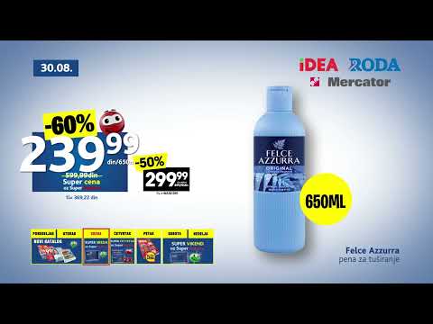 IDEA RODA MERCATOR I Super sreda 30.08.2023.