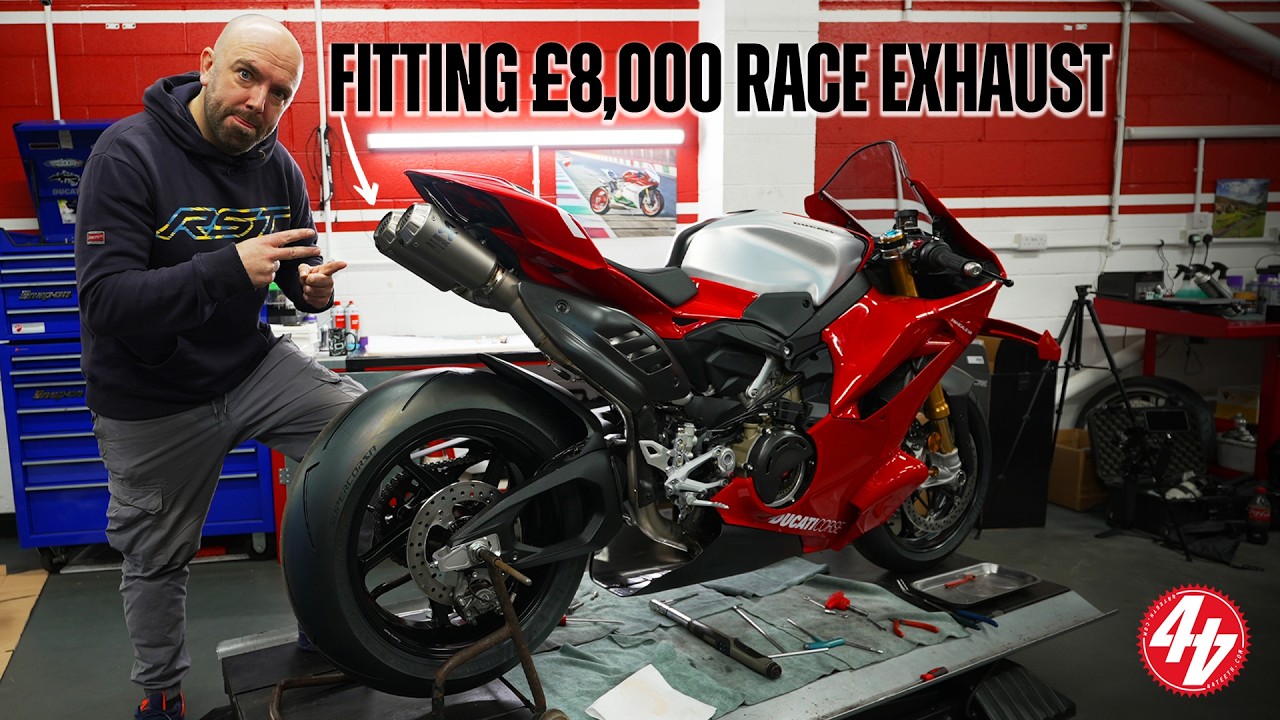 This NEW Panigale V4R Sounds NAUGHTY
