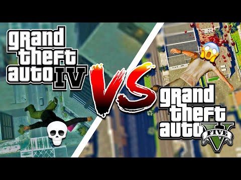 GTA 4 vs. GTA 5 - The Ultimate Comparison!