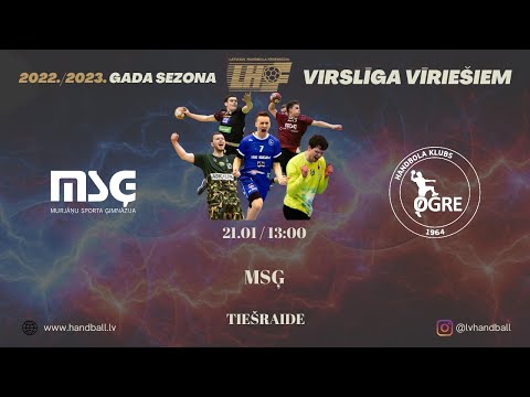 MSĢ - HK Ogre/HYDROX | Vīriešu handbola virslīga 2022/2023