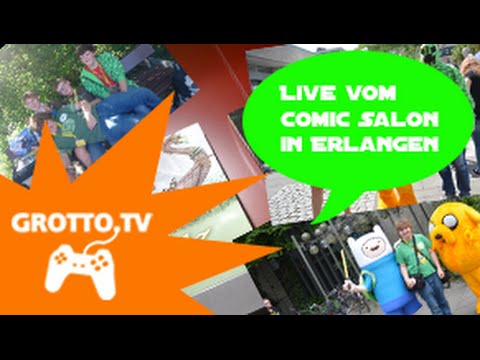 Grotto.TV zu Besuch beim Comic Salon in Erlangen