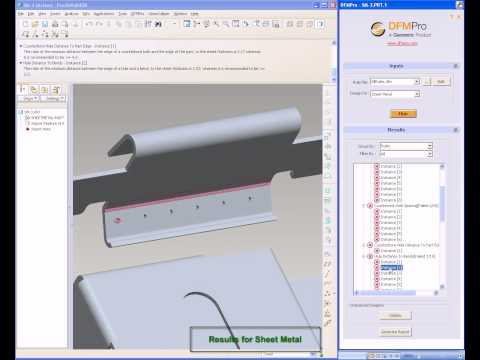 DFMPro for Pro/Engineer