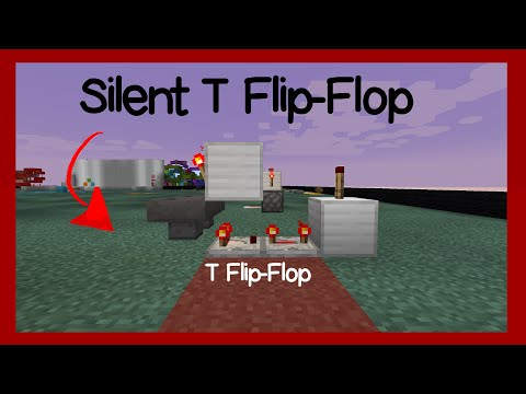 Unbelievable Minecraft Redstone T Flip-Flop Tricks!