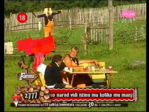 Farma 2010 - 08-06 Raka preti Milošu