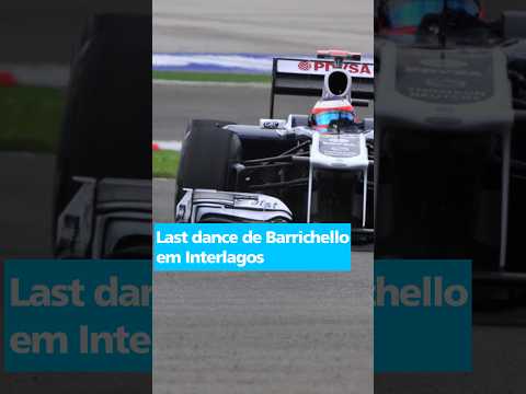 Rubens Barrichello dará a última volta de Fórmula 1 em Interlagos #f1#shorts #formula1