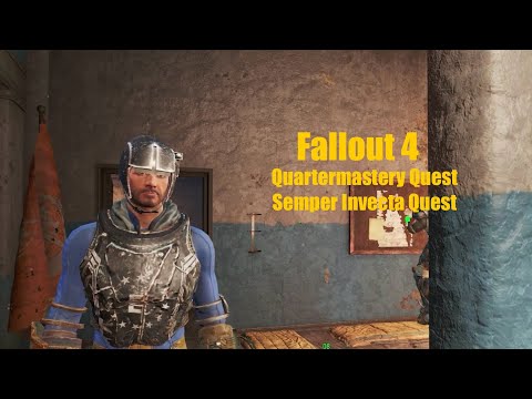 Fallout 4 - Quartermastery Quest - Semper Invicta Quest - Ep26