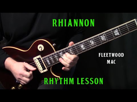 how to play "Rhiannon" on guitar by Fleetwood Mac | part 1 | rhythm guitar lesson tutorial