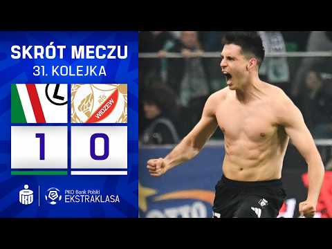 Legia Warsaw 1-0 RTS Widzew Lodz 