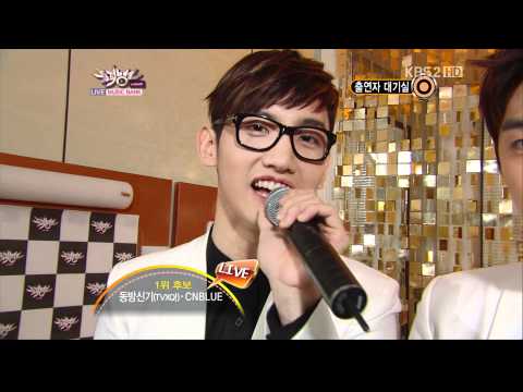 110401 TVXQ+CNBLUE interview@MusicBank