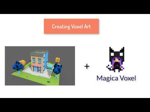 Learn Magica Voxel - Create 3D Game Models For Unity3D - learn MagicaVoxel