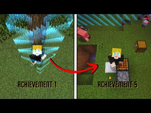 Boundary-Breaking Minecraft: Every Achievement Expands Border