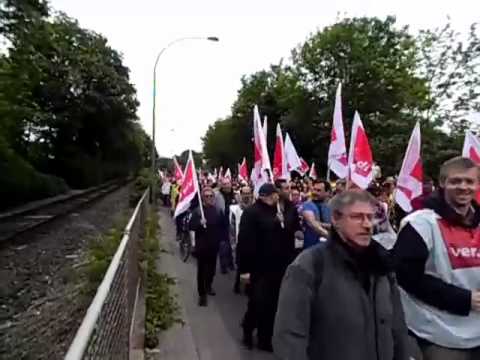 Poststreik!Bilder und Bericht vom 27.05.15
