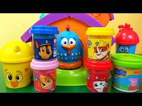 Galinha Pintadinha Tenta Descobrir Quem Está Nos Potinhos Coloridos