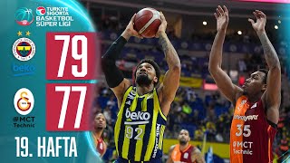 Fenerbahçe Beko (79-77) Galatasaray MCT Technic | Türkiye Sigorta Basketbol Süper Ligi - 2025/26