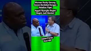 Download lagu When Rocky Gerung was furious arguing with Natalius Pigai mp3