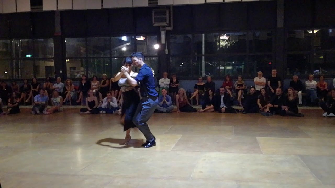 Martirena Mayo e Rodrigo Palacios in "Te Vas" (Milonga), milonga "Il Fortino"; 2018-10-14