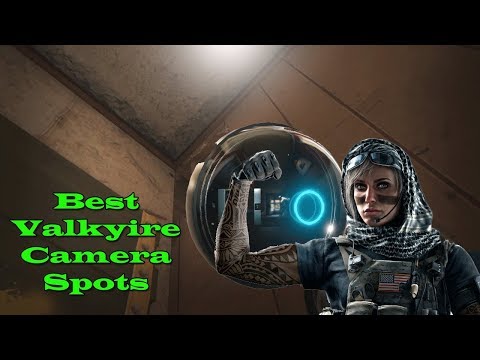 Best Valkyrie Camera Spots on Oregon, Outback and Theme Park !! | Rainbow Six Siege