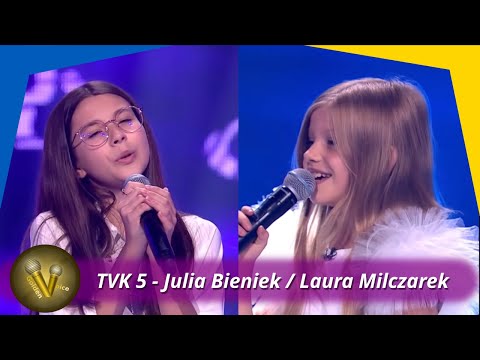 The Voice Kids 5 - TOP 10 - Odcinek 5 i 6 - No1 Julia Bieniek i Laura Milczarek