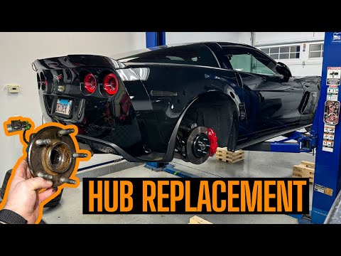C5/C6 Corvette Z06 Rear Wheel Hub Replacement