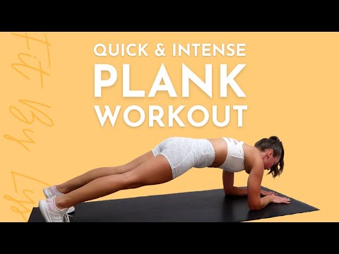 QUICK AND INTENSE PLANK WORKOUT | No Equipment Core Workout | 6 Minute Plank Challenge | FIT BY LYS