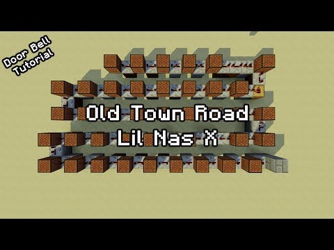Candy Craft - Lil Nas X - Old Town Road - Minecraft Note Block Tutorial