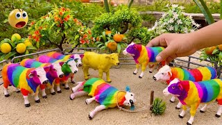 Download lagu Wadidau ‼️ Model Sapi & Traktor Eksklusif 🐮 | Review Belum Pernah Dilihat | Falak Toys mp3