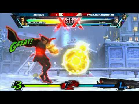 Toryuken 2 Day 1 - uMVC3 - Aerials vs FNEX.EMP.RG.KBrad