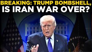 US IRAN WAR LIVE | Iran War Over? Trump Shocks World With Huge Announcement | Trump Iran Update 