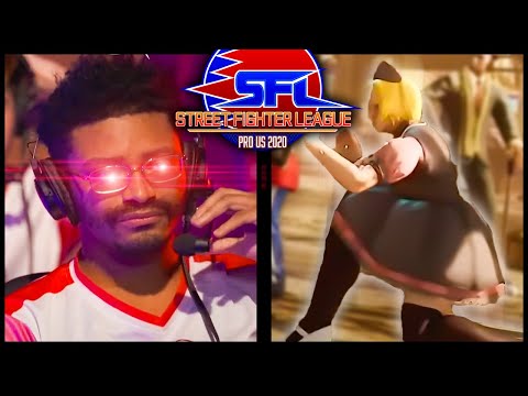 I couldn't stop TEABAGGING at Street Fighter League...