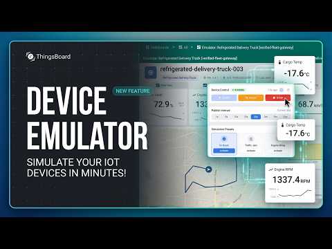 Thingsboard Device Emulator Test Iot Solutions Without Hardware