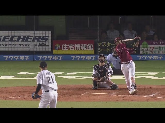 【9回表】イーグルス・オコエ 猛打賞となる一打は完璧な今季1号ソロ!! 2017/8/24 M-E