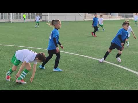 Peña Madridista de Ibi B - Aspe UD Benjamín C jornada 6 de liga benjamín de 1er año