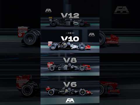 V12 - V10 - V8 - V6 Sounds F1 🏎️🔊