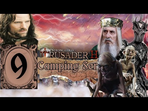 stronghold crusader extreme camping, mission 9 ,(Rivers Fork).