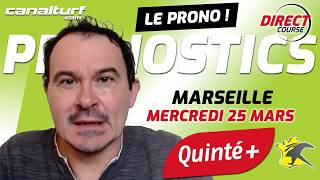 emission video des courses turf pmu du Mercredi 25 mars 2026