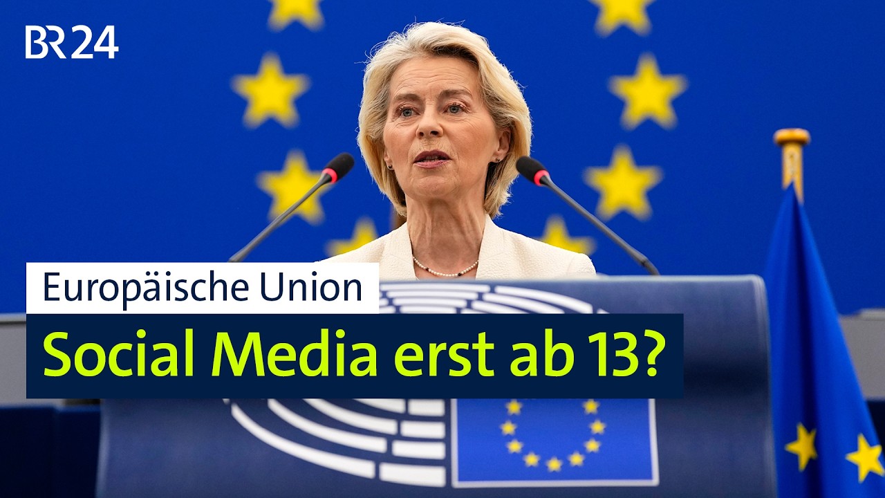 Europäische Union: Social Media erst ab 13? | BR24