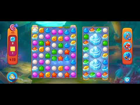 Fishdom game levels 781-790, Playrix games