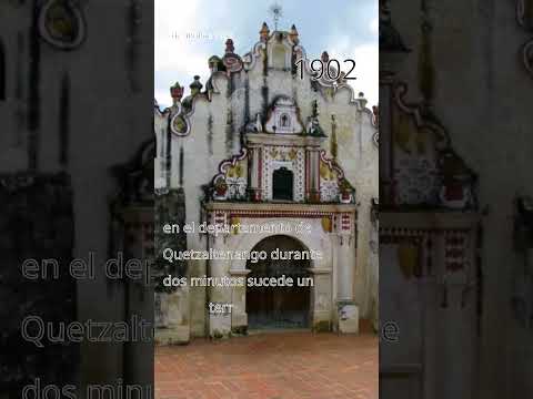 19 de abril de 1902: Terremoto de 7.5 mata cientos en Quetzaltenango.