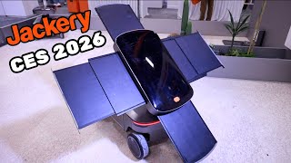 The Future of Solar? Jackery Mars Bot & Solar Gazebo Tour! CES 2026