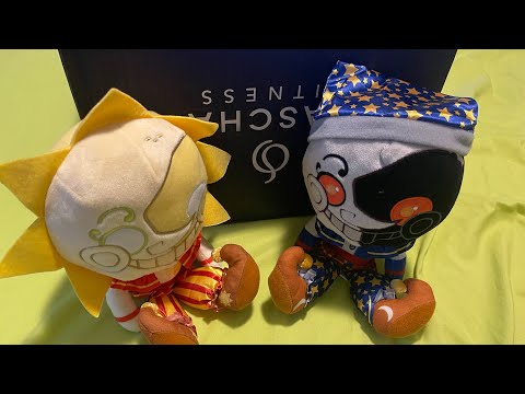 SUN AND MOON FUNKO FNAF PLUSH REVIEW! - FNaF Merch